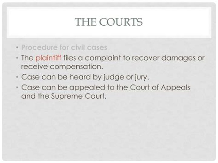 What happens when a court case is appealed?