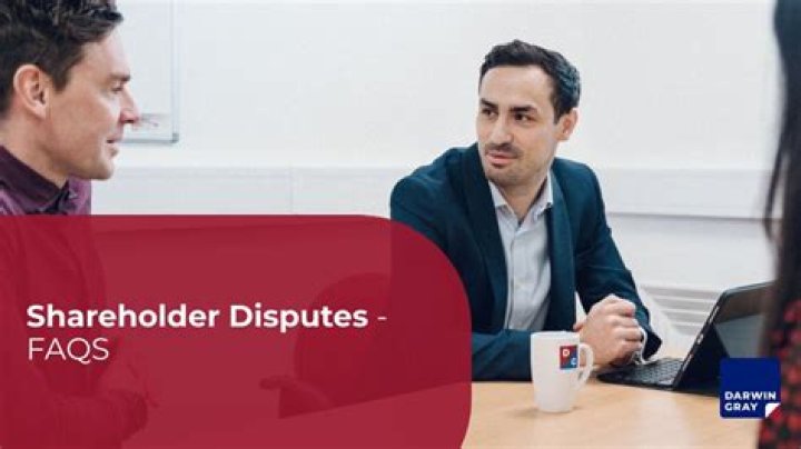 What happens when shareholders disagree?