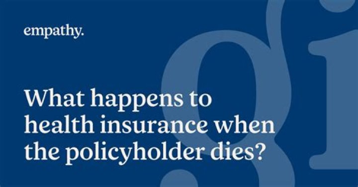 What happens when the policyholder dies?