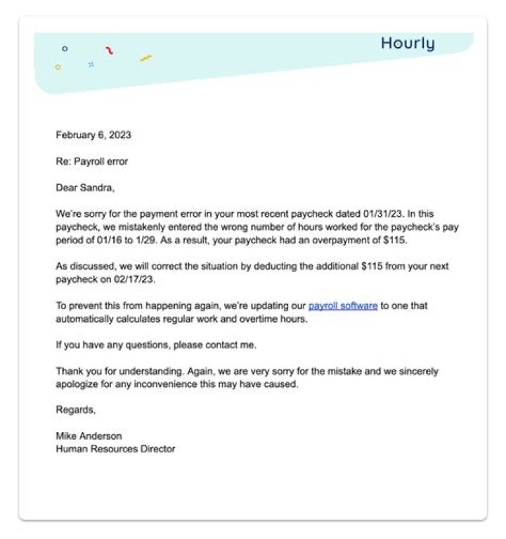 What happens when there is an overpayment on a tax return?