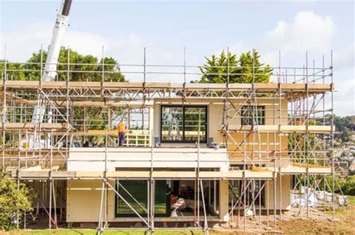 What happens when you complete on a new build house?