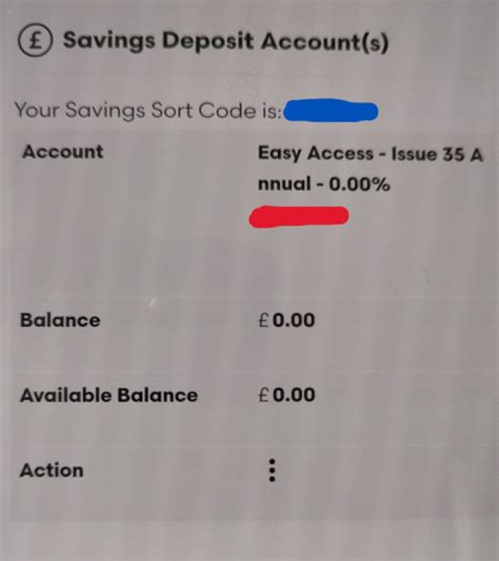 What happens when you give wrong account number?