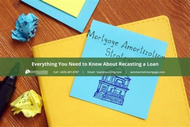 What happens when you Reamortize a loan?