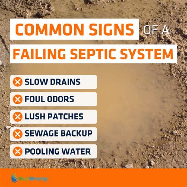 What happens when your septic field is failing?