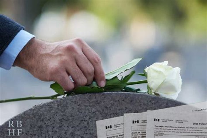 What happens with taxes when someone dies?