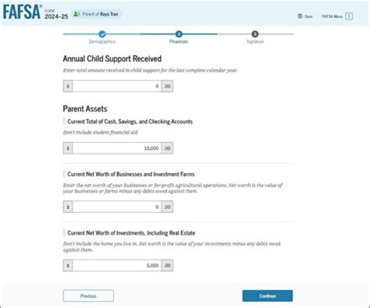 What if my parent paid my tuition expenses?