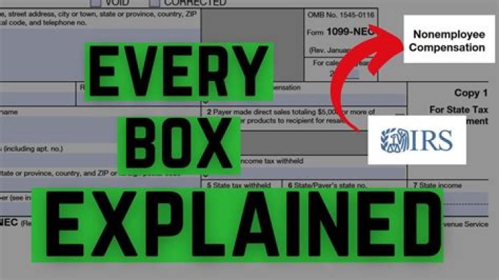 What information needs to be on a 1099?