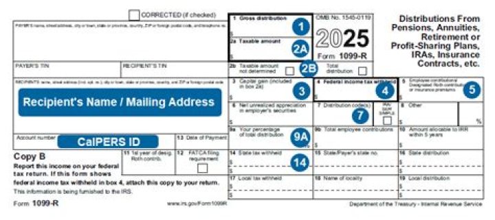 What is a CSA Form 1099-R?