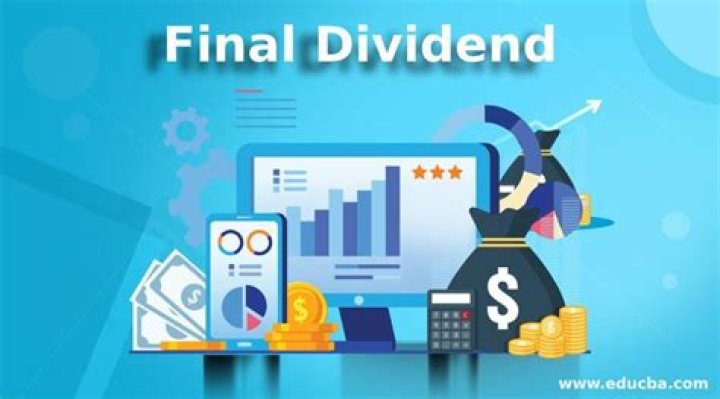 What is a final dividend payment?