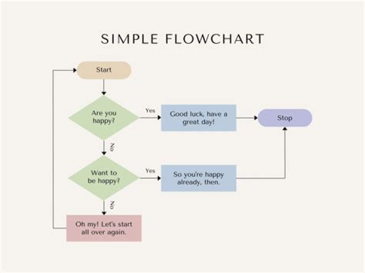 What is a flow chart good for?