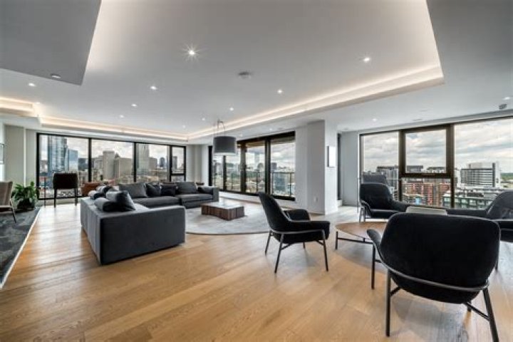 What is a luxury apartment called?