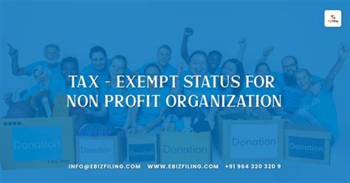 What is a nonprofit tax status?