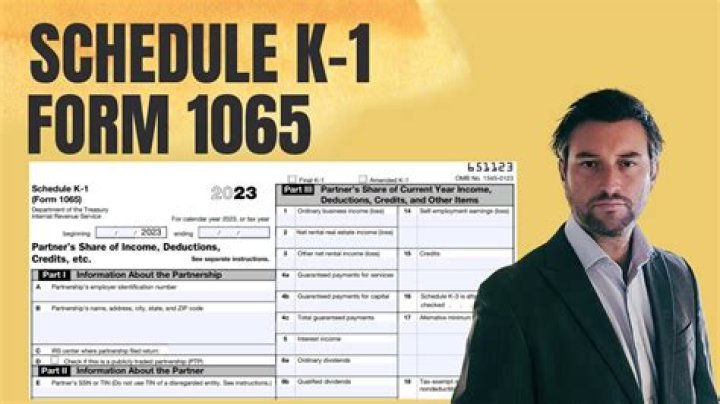 What is a Schedule K deduction?