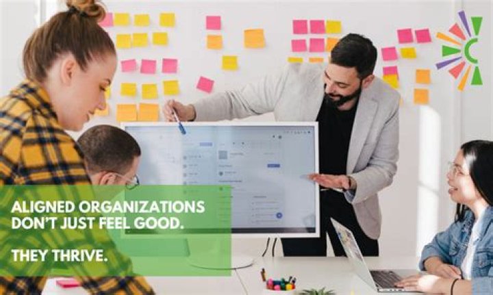 What is an aligned organization?