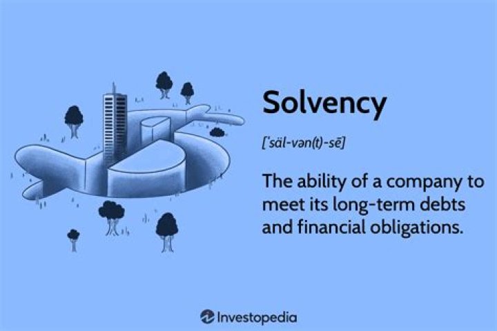 What is an example of solvency?