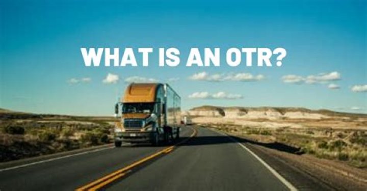 What is an over the road truck driver?