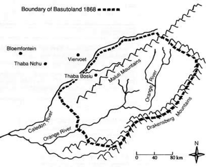 What is Basutoland now?
