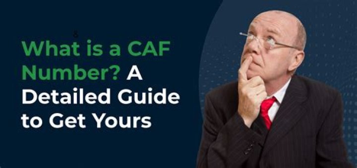 What is CAF number for CPA?