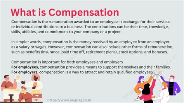 What is compensation received?
