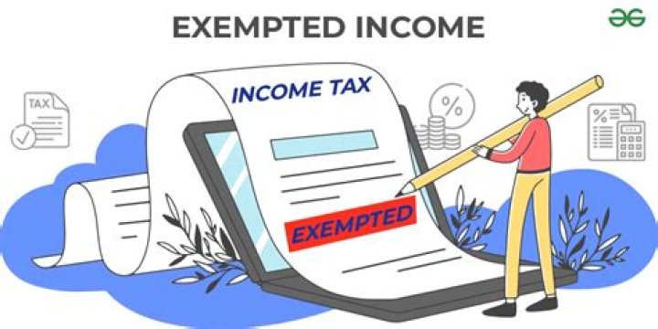 What is exempted from income tax?