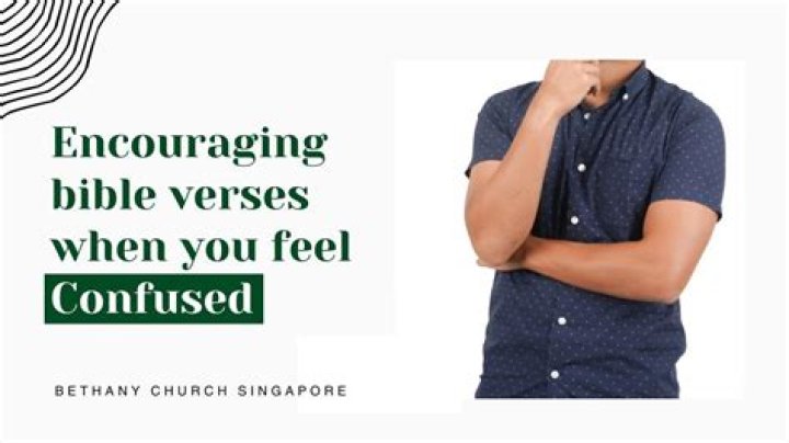 What is it called when you feel confused?