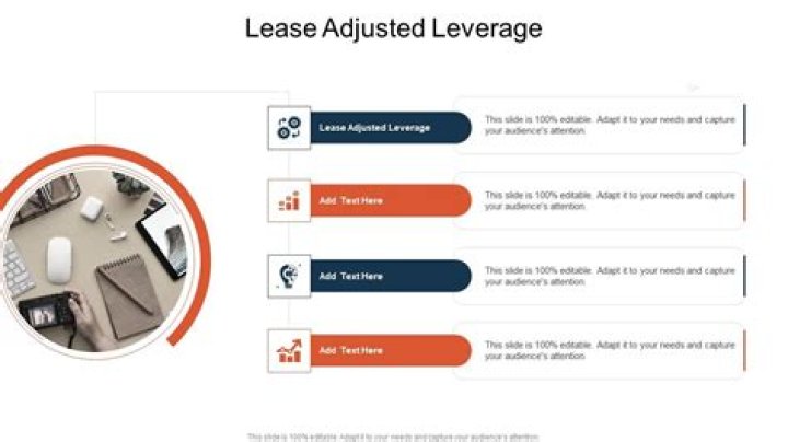 What is lease adjusted?