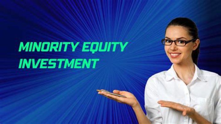 What is minority equity investment?