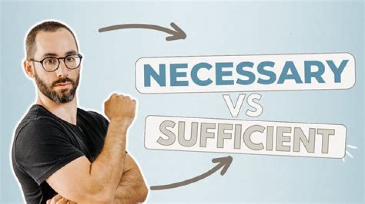 What is not sufficient in answer?