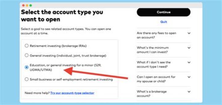 What is open a custodial account?