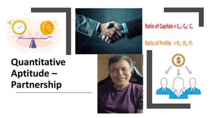 What is partnership in quantitative aptitude?