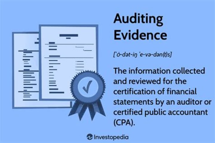 What is persuasive evidence in auditing?