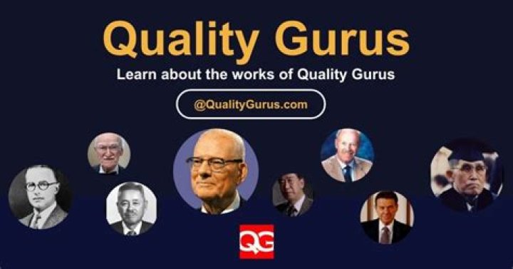 What is quality guru in TQM?