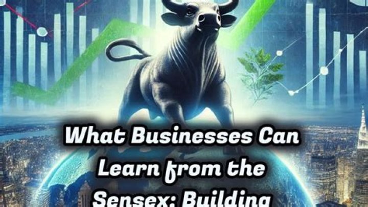 What is responsible for ups and downs in Sensex?