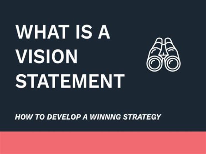 What is strategic vision statement?
