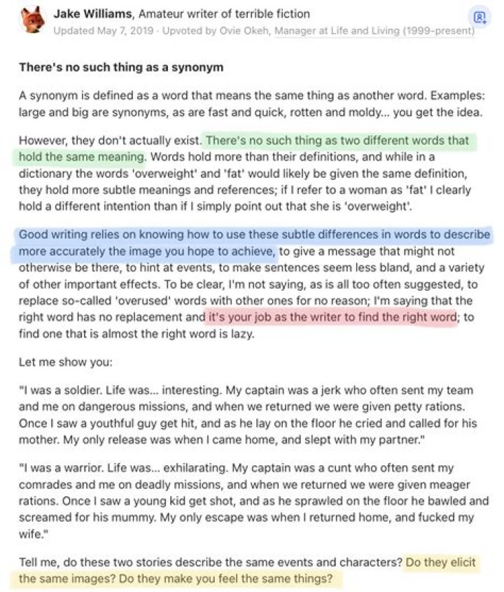 What is the another word of well?