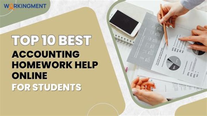 What is the best accounting homework help website?