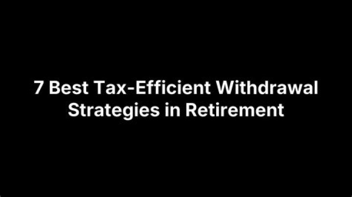 What is the best withdrawal strategy in retirement?