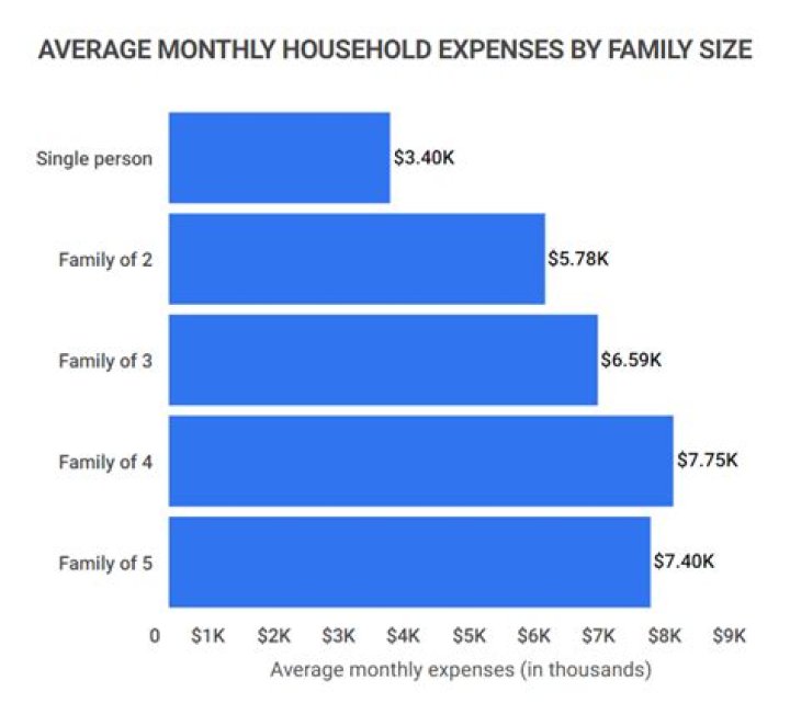 What is the biggest expense for the average household?