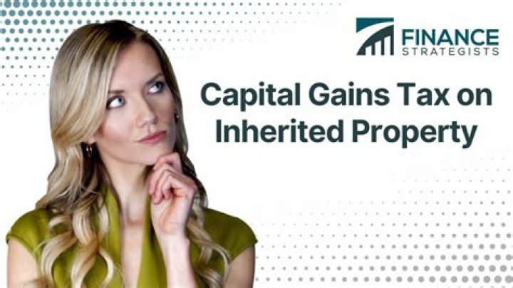 What is the capital gains tax on inherited stock?