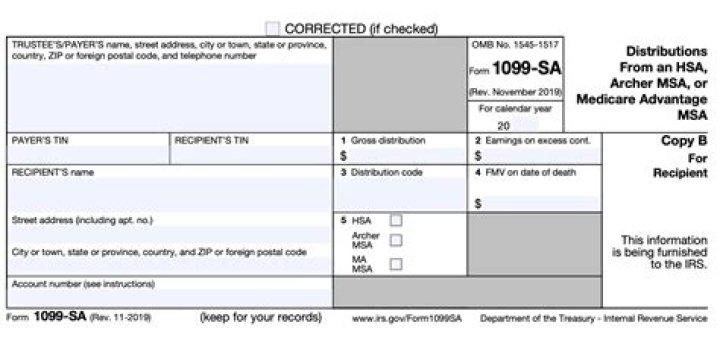 What is the difference between 1099-SA and 5498-SA?
