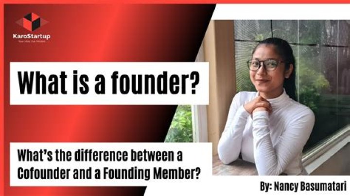 What is the difference between a founder and a partner?