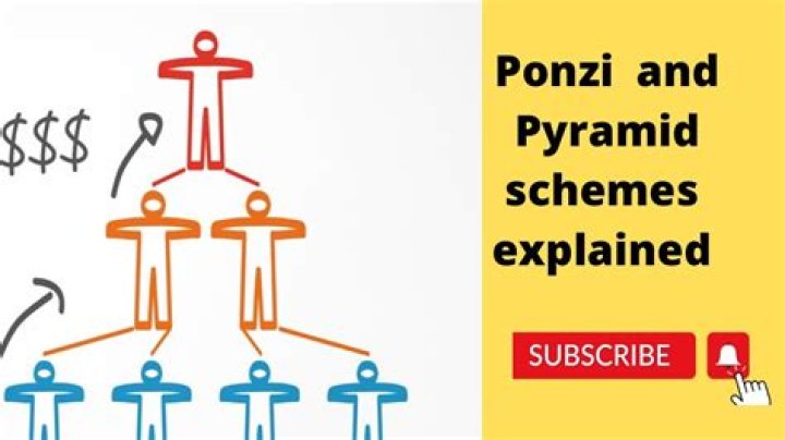 What is the difference between a Ponzi scheme and a pyramid scheme?