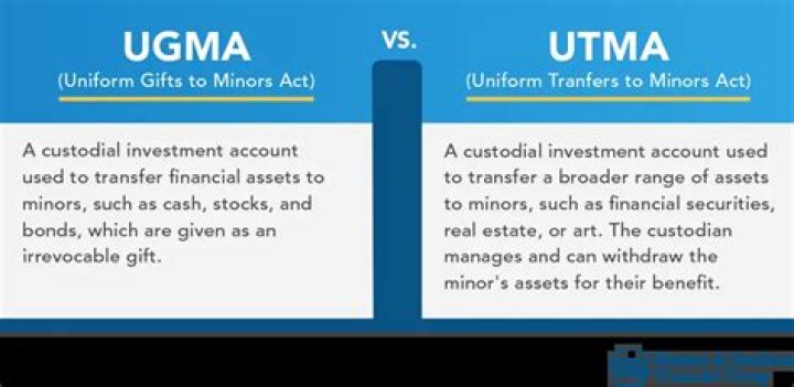 What is the difference between a UTMA and UGMA account?