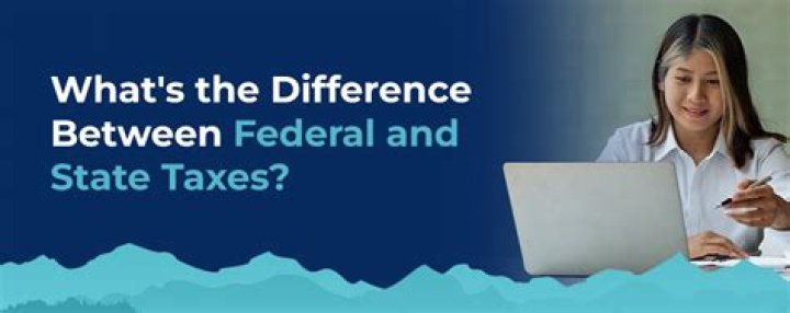 What is the difference between state and federal tax forms?