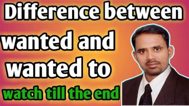 What is the difference between wanted and needed?