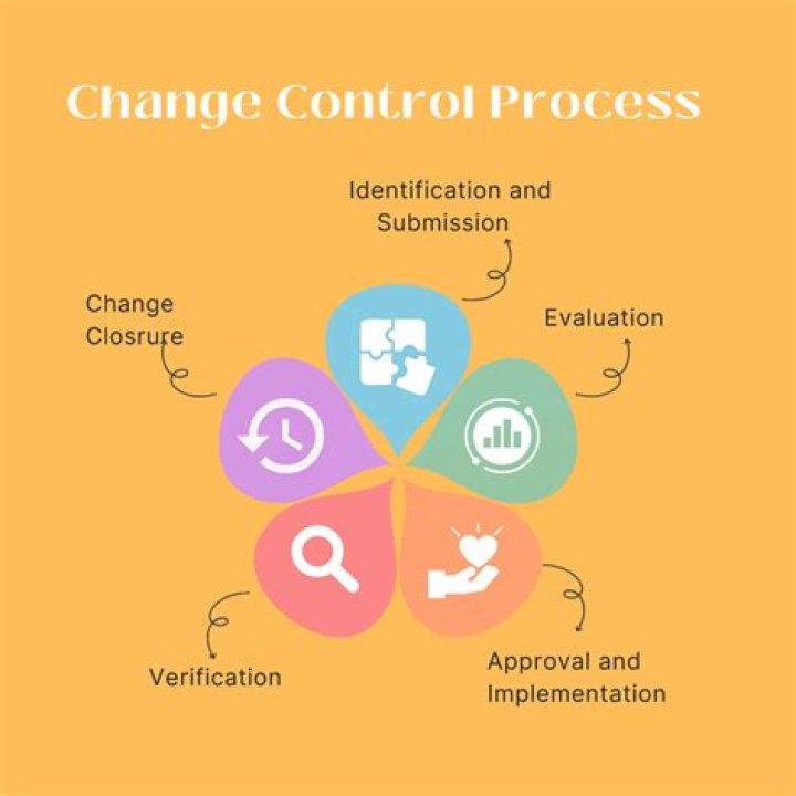 What is the example of change control?