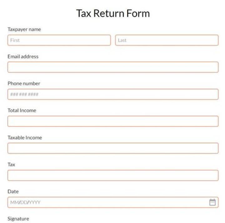 What is the form for a simple tax return?