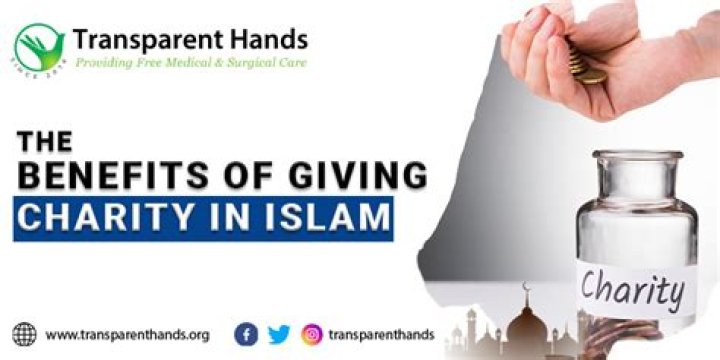 What is the importance of giving charity?