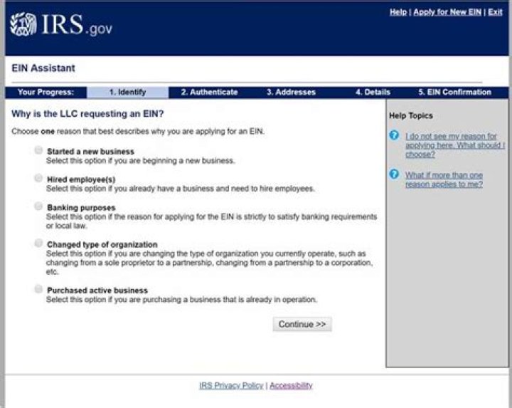 What is the IRS Ein for a business?