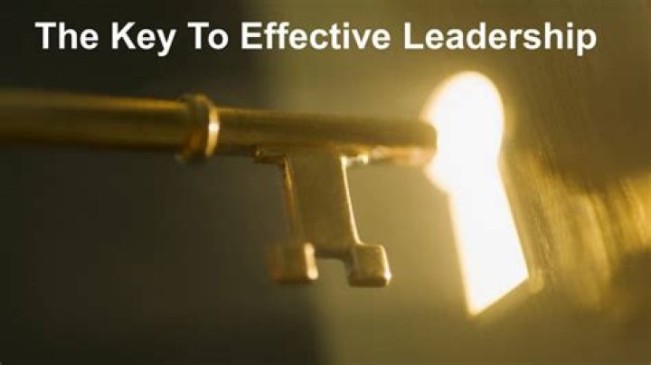 What is the key to success in leadership?